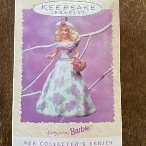 Springtime Barbie - Hallmark Ornament (1995)